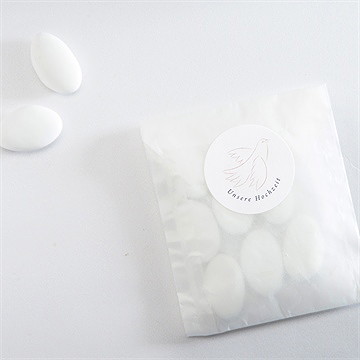 Aufkleber Hochzeit liebestaube - Vue 4