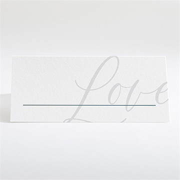 Tischkarte Hochzeit Love Is All - Vue 2
