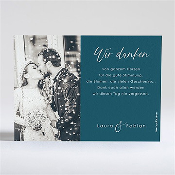 Dankeskarte Hochzeit Love Is All - Vue 3