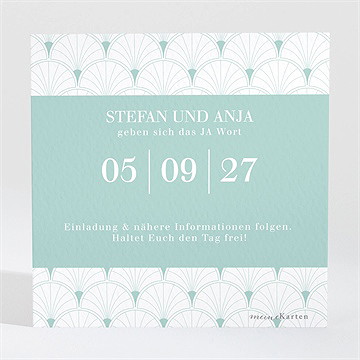 Save The Date Karte Grafik - Vue 2