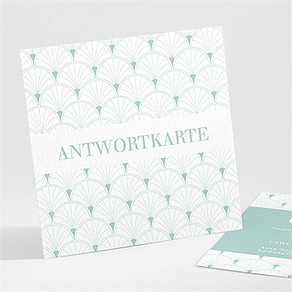 Antwortkarte Hochzeit grafik