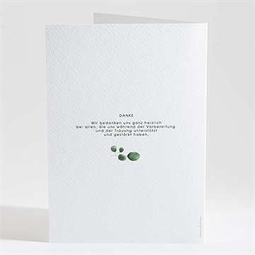 Kirchenheft Hochzeit eukalyptus - vue 4