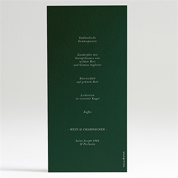 Menükarte Hochzeit eukalyptus - Vue 2