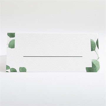 Tischkarte Hochzeit eukalyptus - Vue 2