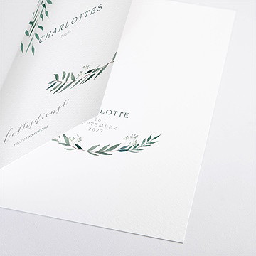 Kirchenheft Taufe Pflanzenschmuck - Vue 2