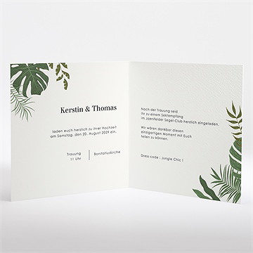 Hochzeitseinladung wilde natur - Vue 2