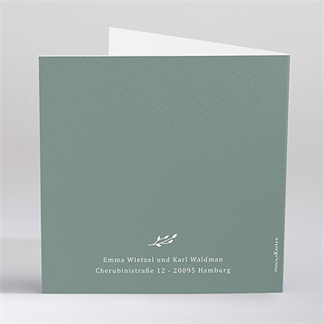 Hochzeitseinladung poetisch & elegant - prägung - Vue 4