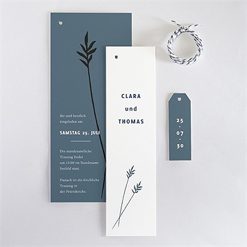 Hochzeitseinladung halm - Vue 4