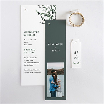 Hochzeitseinladung unter der weide - Vue 4