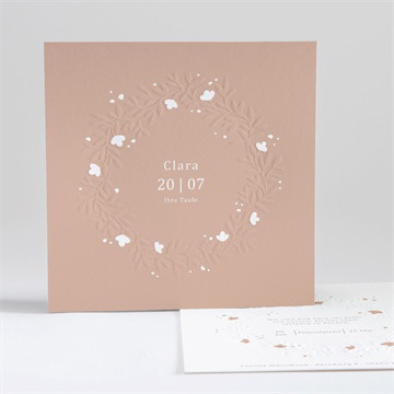 Einladung Taufe Windröschen zur taufe