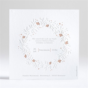 Einladung Taufe Windröschen Zur Taufe - vue 3