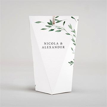 Geschenkbox Hochzeit unter dem olivenbaum schachtel - Vue 4