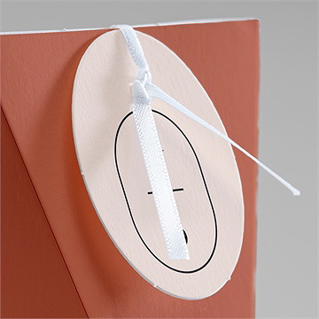 Geschenkbox Hochzeit terrakotta - schachtel - Vue 2