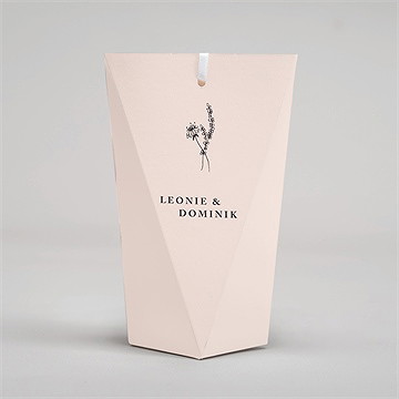 Geschenkbox Hochzeit zartes trio - schachtel - Vue 4