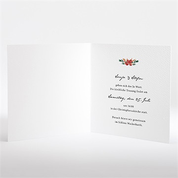 Hochzeitseinladung herbstliche harmonie - Vue 2