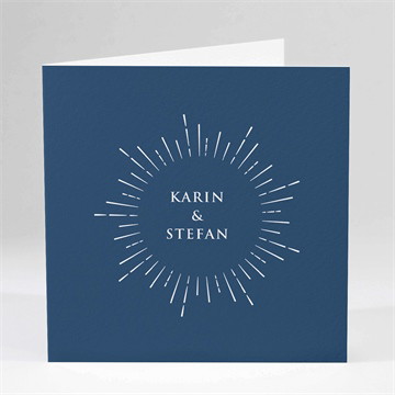 Hochzeitseinladung Himmelskörper