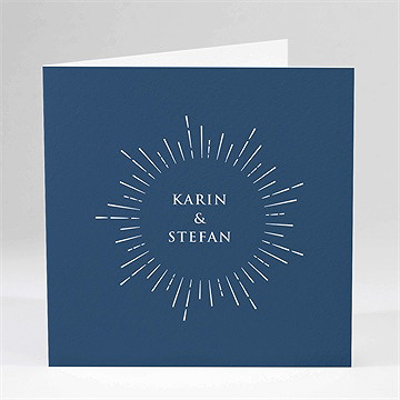 Hochzeitseinladung Himmelskörper