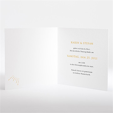 Hochzeitseinladung Sonne - Vue 2