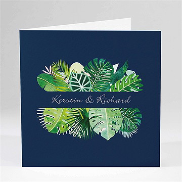 Hochzeitseinladung tropische wärme