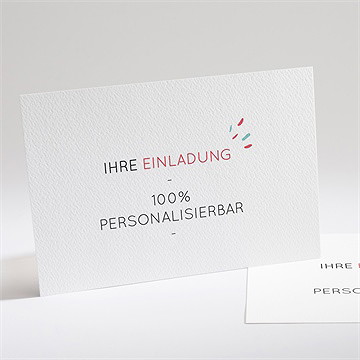 Einladung Taufe blanco - 21x14,5cm (n14194)