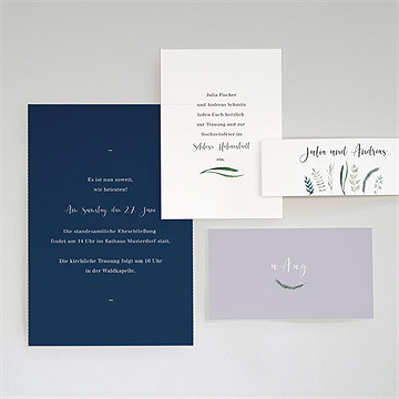 Hochzeitseinladung Strauß In Nude - Vue 3