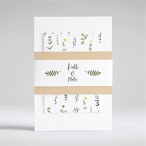 Hochzeitseinladung frühlingsfreude