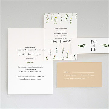 Hochzeitseinladung frühlingsfreude - Vue 3