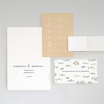 Hochzeitseinladung frühlingsfreude - Vue 4