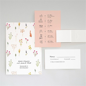 Hochzeitseinladung Frühlingstanz - Vue 5