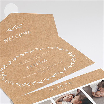 Geburtskarte schöner umschlag - Vue 2