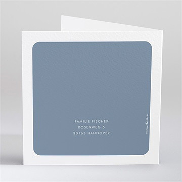 Geburtskarte häschen hop - Vue 4