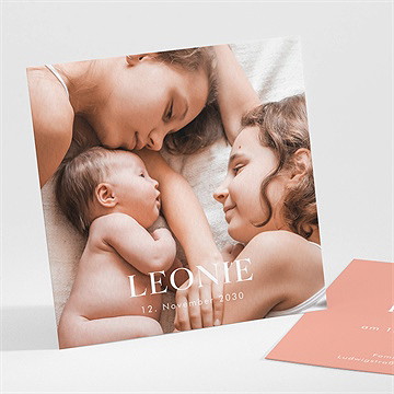 Geburtskarte Familienglück