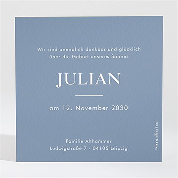 Geburtskarte kokon - Vue 2