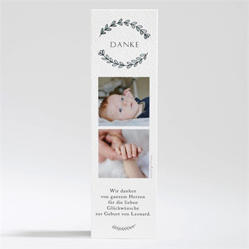 Dankeskarte Geburt Unser kleines wunder