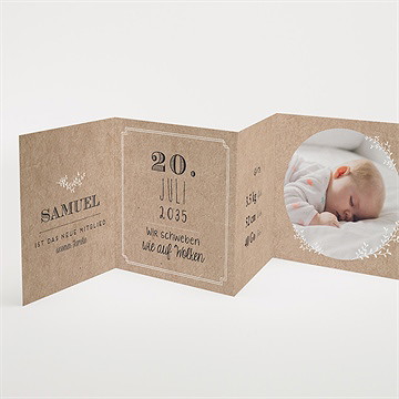 Geburtskarte Kraft & Co - Vue 2