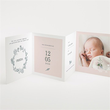 Geburtskarte Retro - Vue 2