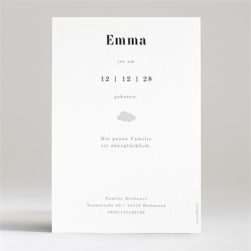 Geburtskarte Spiegel - Vue 2