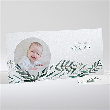 Geburtskarte Natürliche Harmonie