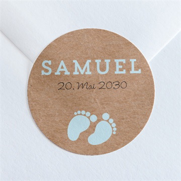 Sticker Geburt origami freude