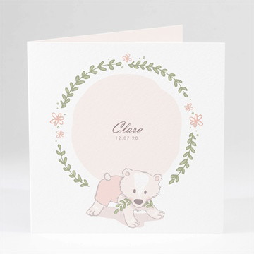 Geburtskarte bärchen