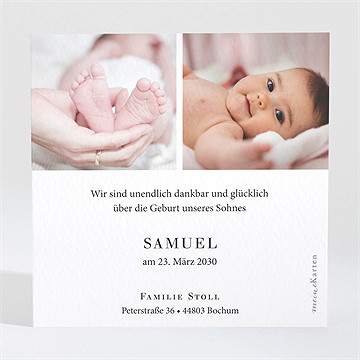 Geburtskarte Konstellation - Vue 2