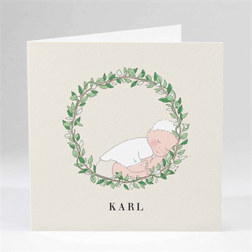 Geburtskarte Süßer träumer