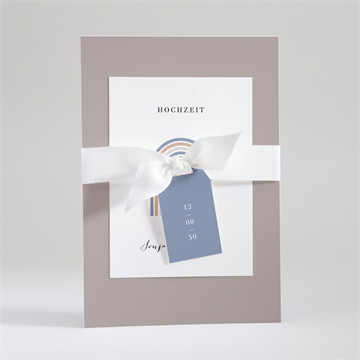 Hochzeitseinladung triumphbogen