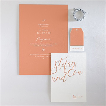 Hochzeitseinladung Exzentrik - vue 5