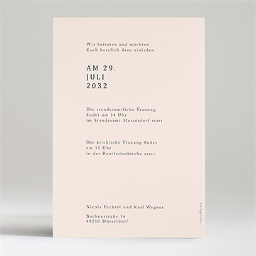 Hochzeitseinladung umarmung - Vue 2