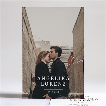 Hochzeitseinladung Vor Dem Objektiv