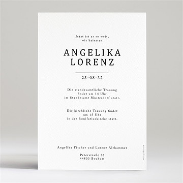 Hochzeitseinladung Vor Dem Objektiv - Vue 2