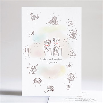 Hochzeitseinladung Party time