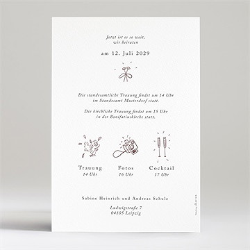 Hochzeitseinladung Party Time - Vue 2