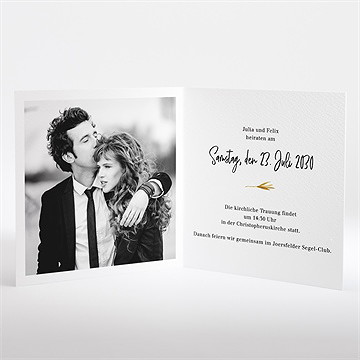 Hochzeitseinladung landkunst - Vue 2